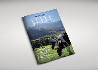 Revista Caminhos do Leite – Lactalis – Projeto Gráfico
