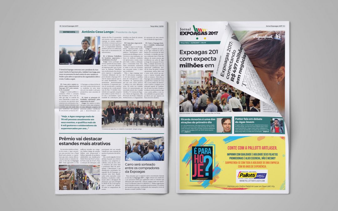 Jornal Expoagas 2017 – dia 1