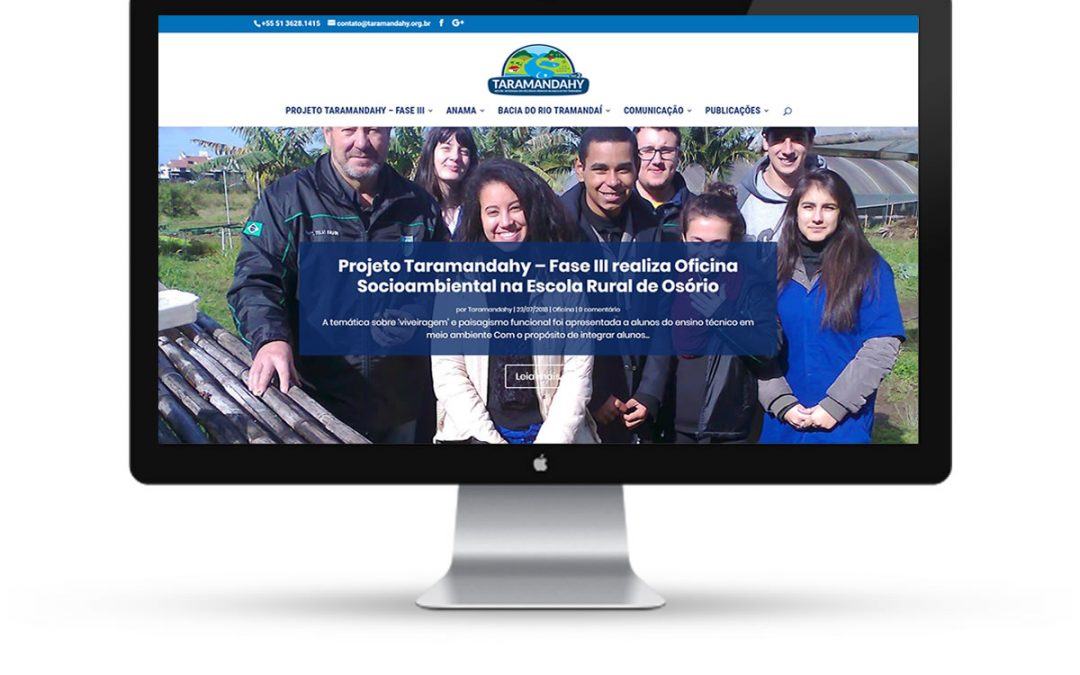 Projeto Taramandahy – Website
