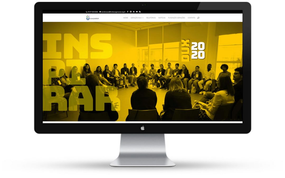 Geração Dux – Website
