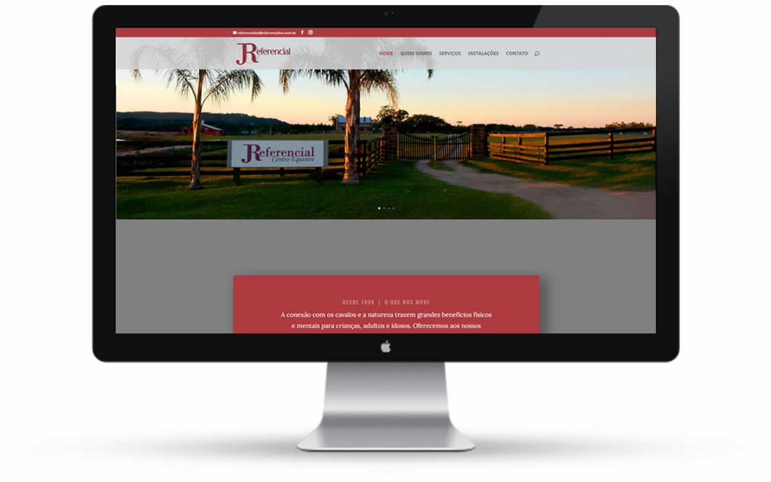 Referencial Centro Eqüestre – Website